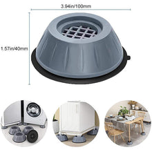 Load image into Gallery viewer, Non-Vibration Rubber Washing Machine Feet-4PS