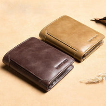 Load image into Gallery viewer, Men's Leather Wallet