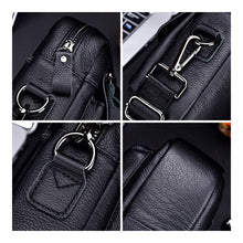 Load image into Gallery viewer, PU Leather Crossbody Bag for Men