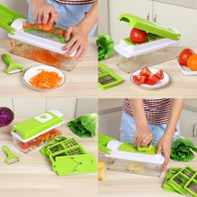 Load image into Gallery viewer, Hirundo 12 in 1 Vegetable Slicer With Storage Container