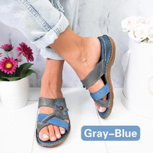 Load image into Gallery viewer, Women's Summer Floral Comfortable Sandals