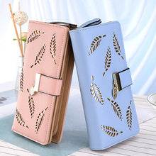 Load image into Gallery viewer, WOMEN'S WALLET WITH CUT-OUT DESIGN