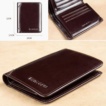Load image into Gallery viewer, Men's Leather Wallet