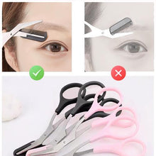 Load image into Gallery viewer, Eyebrow Trimming Scissors