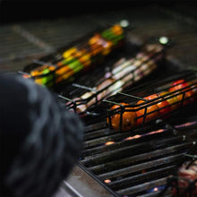 Load image into Gallery viewer, Reusable Kabob Grill Baskets