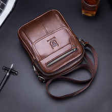 Load image into Gallery viewer, PU Leather Crossbody Bag for Men
