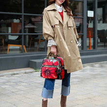 Load image into Gallery viewer, Leisure Style Flower Pattern Backpack