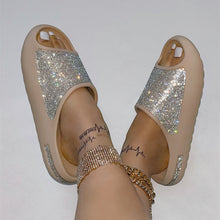 Load image into Gallery viewer, Women's Gorgeous Summer Rhinestone Slippers