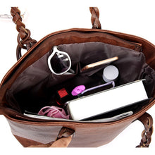 Load image into Gallery viewer, Women's Fashion Leather Handbag