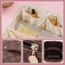 Load image into Gallery viewer, Vintage Check Cosmetic Bag