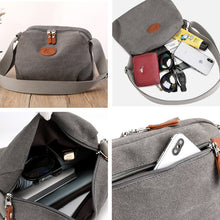 Load image into Gallery viewer, Canvas Crossbody Bag