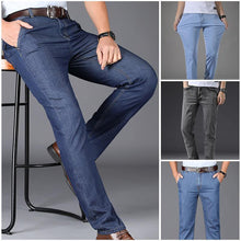 Load image into Gallery viewer, Men's micro-elastic breathable ultra-light jeans