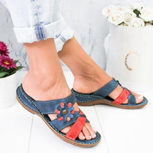 Load image into Gallery viewer, Women's Summer Floral Comfortable Sandals