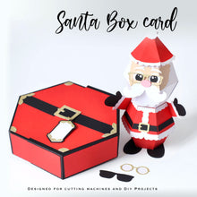 Load image into Gallery viewer, š
3D Santa Claus Prank Pop-up Box cardš„³