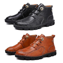 Load image into Gallery viewer, Men's Hand-stitched Martin Boots