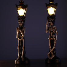 Load image into Gallery viewer, Resin Skeleton Decoration Light & Skull Crow Light