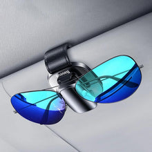 Load image into Gallery viewer, Auto Sun Visor Glasses Holder