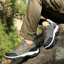 Load image into Gallery viewer, Men's Mesh Breathable Waterproof Athletic Outdoors Sneakers