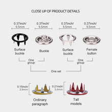 Load image into Gallery viewer, Metal Snaps Buttons Kit