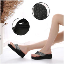Load image into Gallery viewer, The Latest Summer Sequin Women's 2018 Non-slip Sandals Slipper Flip Flops for Indoor Outdoor