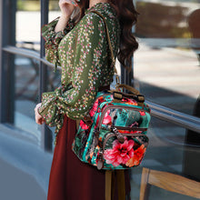 Load image into Gallery viewer, Leisure Style Flower Pattern Backpack