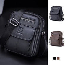 Load image into Gallery viewer, PU Leather Crossbody Bag for Men