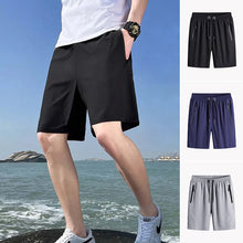 Load image into Gallery viewer, Men's Plus Size Ice Silk Stretch Shorts