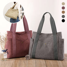 Load image into Gallery viewer, Vintage Simple Canvas Bag