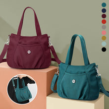 Load image into Gallery viewer, Women's Crossbody Lightweight Multi-Pocket Zipper Pocket Nylon Shoulder Bag