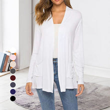 Load image into Gallery viewer, Women's Casual Lightweight Open Front Long Sleeve Cardigans