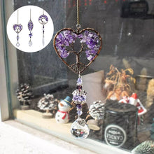 Load image into Gallery viewer, Tree of Life Crystal Pendant