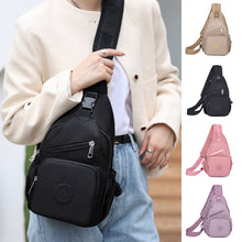 Load image into Gallery viewer, Multi-Pocket Waterproof Canvas Daily Shopping Backpack