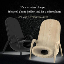 Load image into Gallery viewer, Multi-function Chair Shape Loudspeaker & Wireless Fast Charging