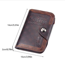 Load image into Gallery viewer, Men's Large Capacity Short Wallet