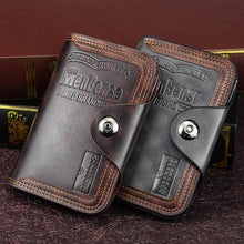 Load image into Gallery viewer, Men's Large Capacity Short Wallet
