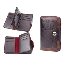 Load image into Gallery viewer, Men's Large Capacity Short Wallet