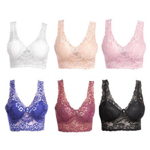 Load image into Gallery viewer, Women's Seamless Sports Lace Bra