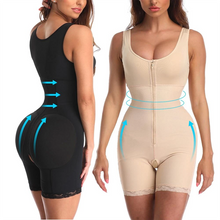 Load image into Gallery viewer, Women's Zipper Slimming Bodysuit Shapewear
