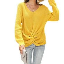 Load image into Gallery viewer, Knotted Knit Sweater