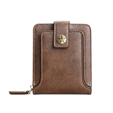 Load image into Gallery viewer, Men's New Short Fashion Multi-card Horizontal Zipper Wallet