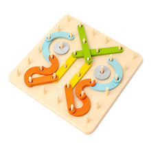 Load image into Gallery viewer, ššMontessori Pegboard Puzzleš