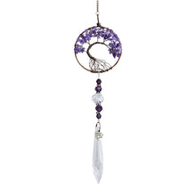 Load image into Gallery viewer, Tree of Life Crystal Pendant