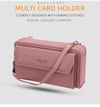 Load image into Gallery viewer, Women Small Crossbody Phone Bag, Cluth with Card Slot