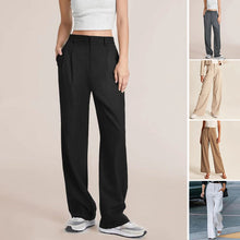 Load image into Gallery viewer, Effortless Tailored Wide Leg Pants