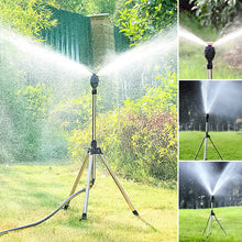 Load image into Gallery viewer, Rotating Tripod Sprinkler
