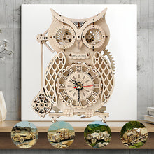 Load image into Gallery viewer, Super Wooden Mechanical Model Puzzle Set