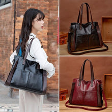 Load image into Gallery viewer, Large-Capacity Texture Soft Leather Handbag