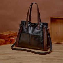 Load image into Gallery viewer, Large-Capacity Texture Soft Leather Handbag