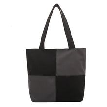 Load image into Gallery viewer, Patchwork Check Shoulder Bag