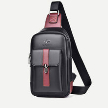 Load image into Gallery viewer, Sling Bag for Men Vintage Waterproof Leather Business Crossbody Bag